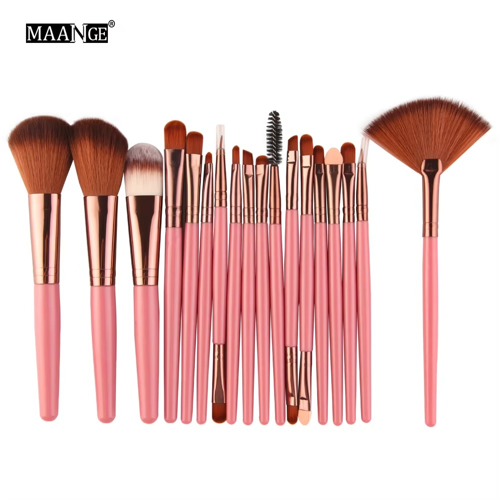 MAANGE 18Pcs Makeup Brushes Maquiagem Tool Set