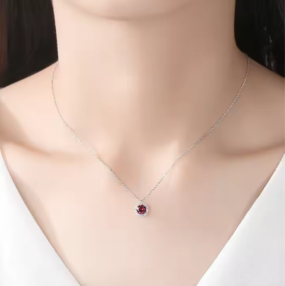 Luxury Vintage Deep Sapphire Necklace Set