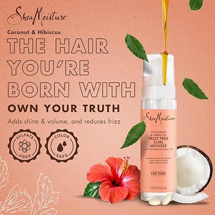 FRIZZ-free CURL MOUSSE Coconut & Hibiscus (Original)