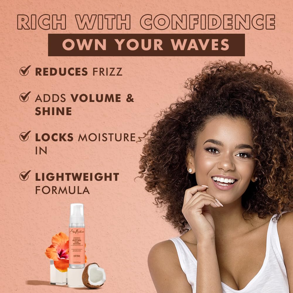 FRIZZ-free CURL MOUSSE Coconut & Hibiscus (Original)