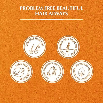 ALMOND enriched MULTIVITAMIN HAIR OIL (Original Vatika)