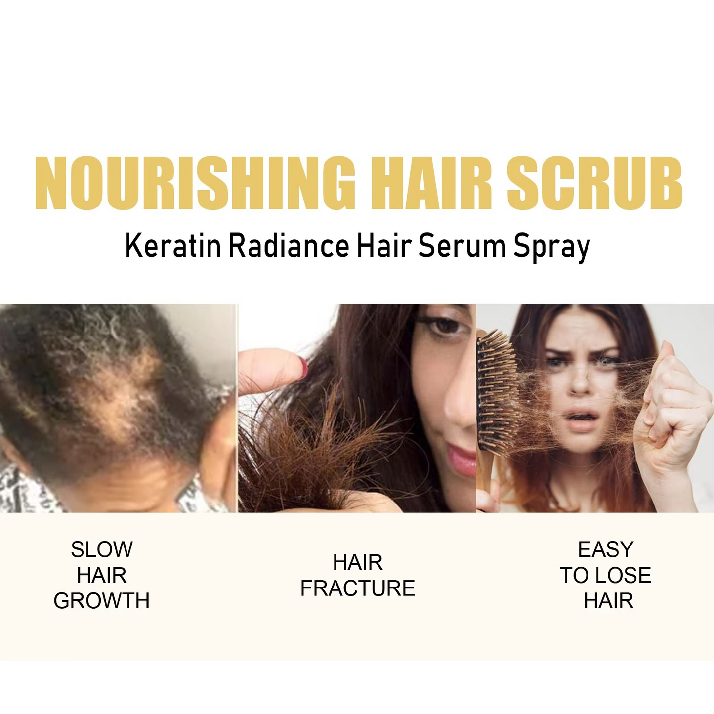 KERATIN HAIR serum SPRAY PROTEIN ( repairing feature )