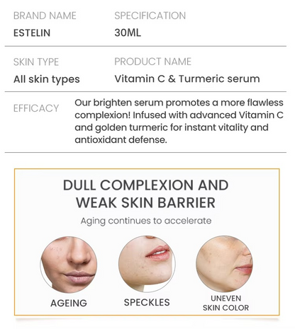 Brightening Vitamin C Turmeric Face Serum