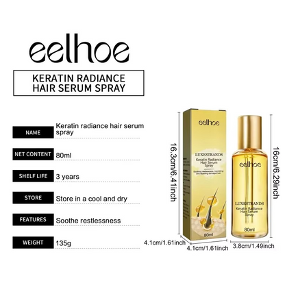 KERATIN HAIR serum SPRAY PROTEIN ( repairing feature )