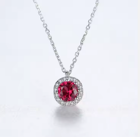 Luxury Vintage Deep Sapphire Necklace Set