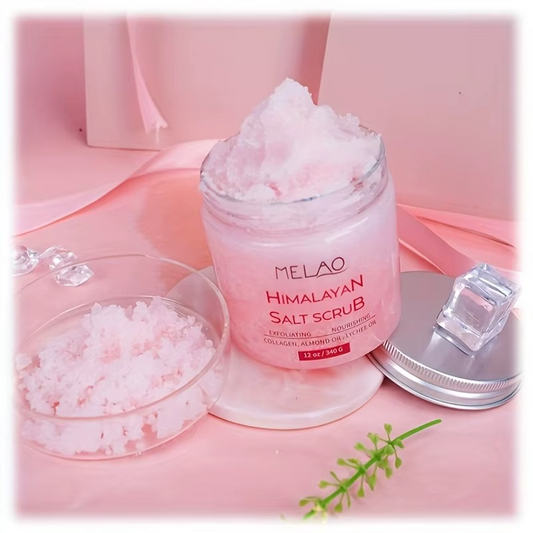 HIMALAYAN SALT SCRUB Infused with Collagen and Stem Cell (340g)