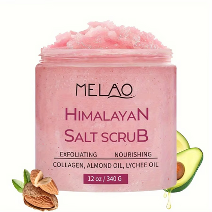 HIMALAYAN SALT SCRUB Infused with Collagen and Stem Cell (340g)
